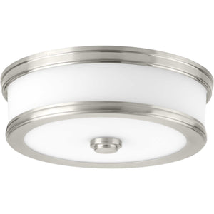 Progress Lighting - P350085-009-30 - LED Flush Mount - Bezel Led - Brushed Nickel