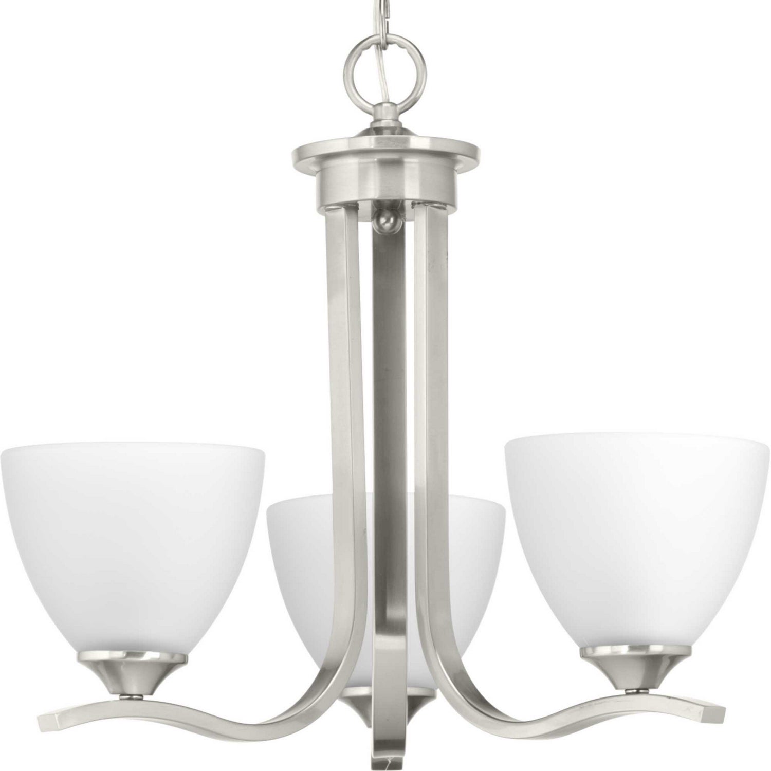 Progress Lighting - P400062-009 - Three Light Chandelier - Laird - Brushed Nickel