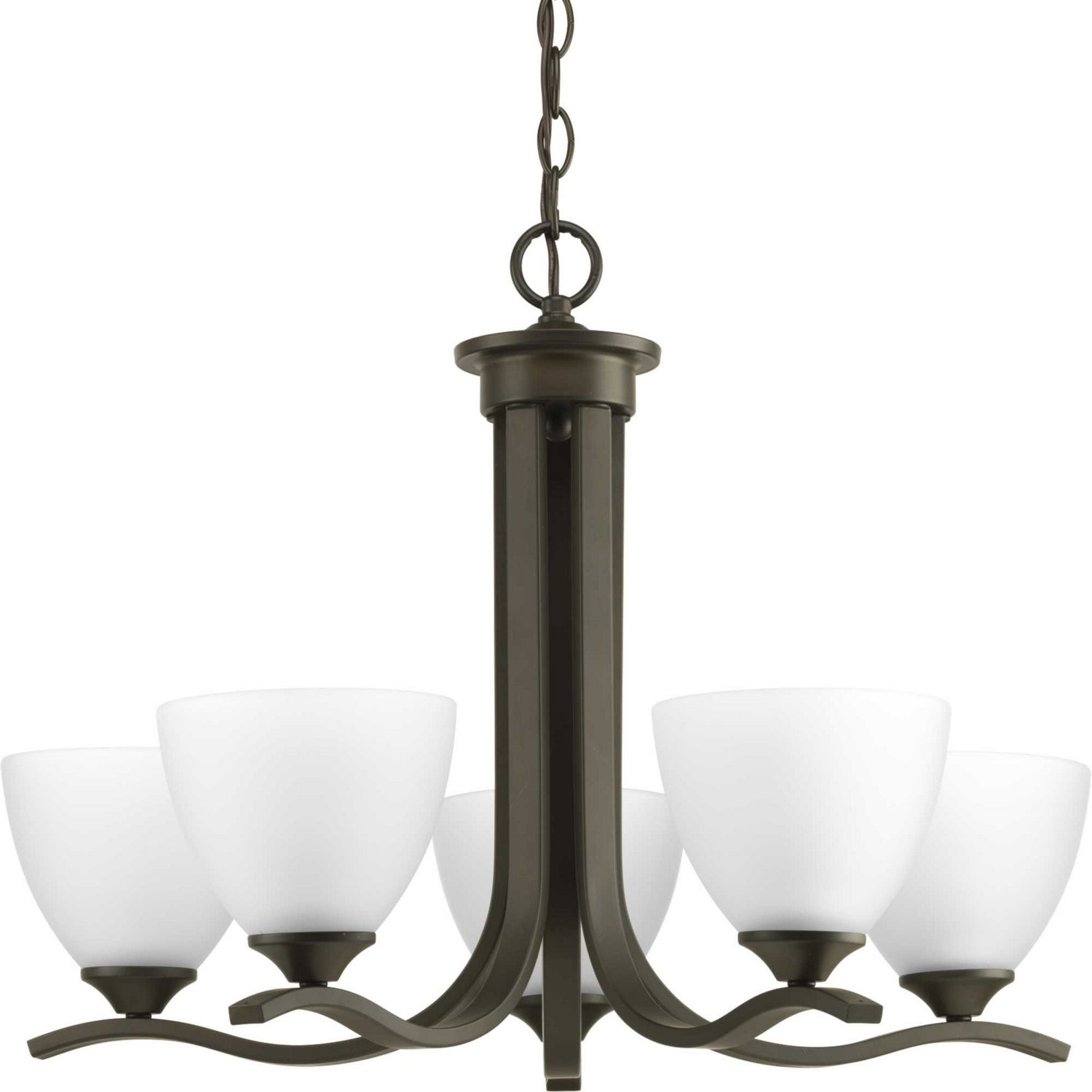 Progress Lighting - P400063-020 - Five Light Chandelier - Laird - Antique Bronze