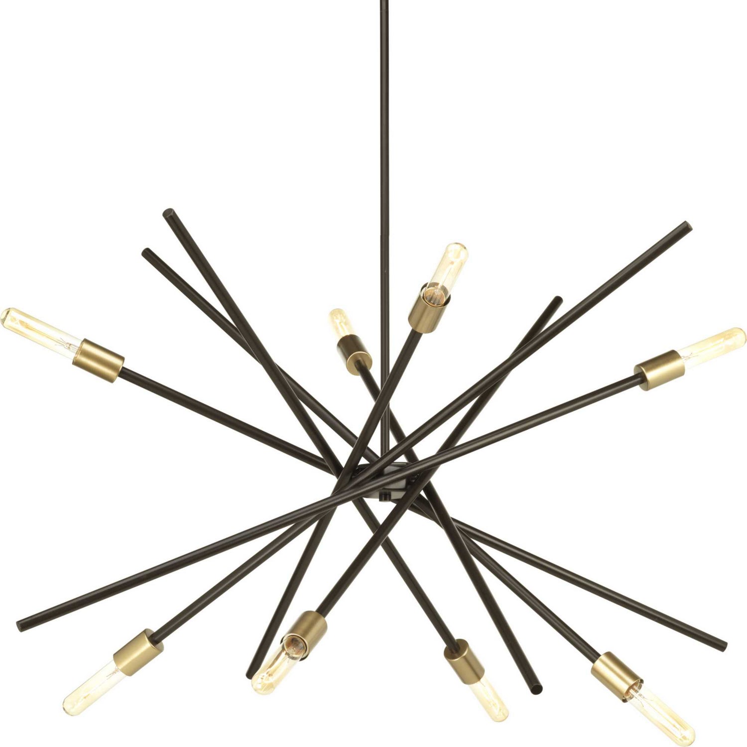 Progress Lighting - P400109-020 - Eight Light Chandelier - Astra - Antique Bronze