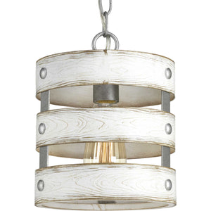 Progress Lighting - P500022-141 - One Light Mini Pendant - Gulliver - Galvanized Finish