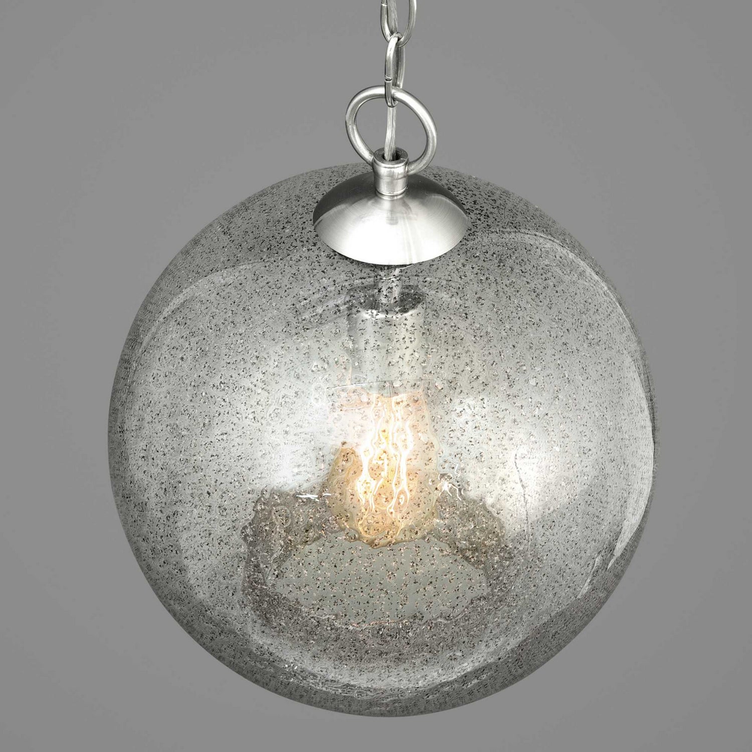 Progress Lighting - P500063-009 - One Light Pendant - Malbec - Brushed Nickel