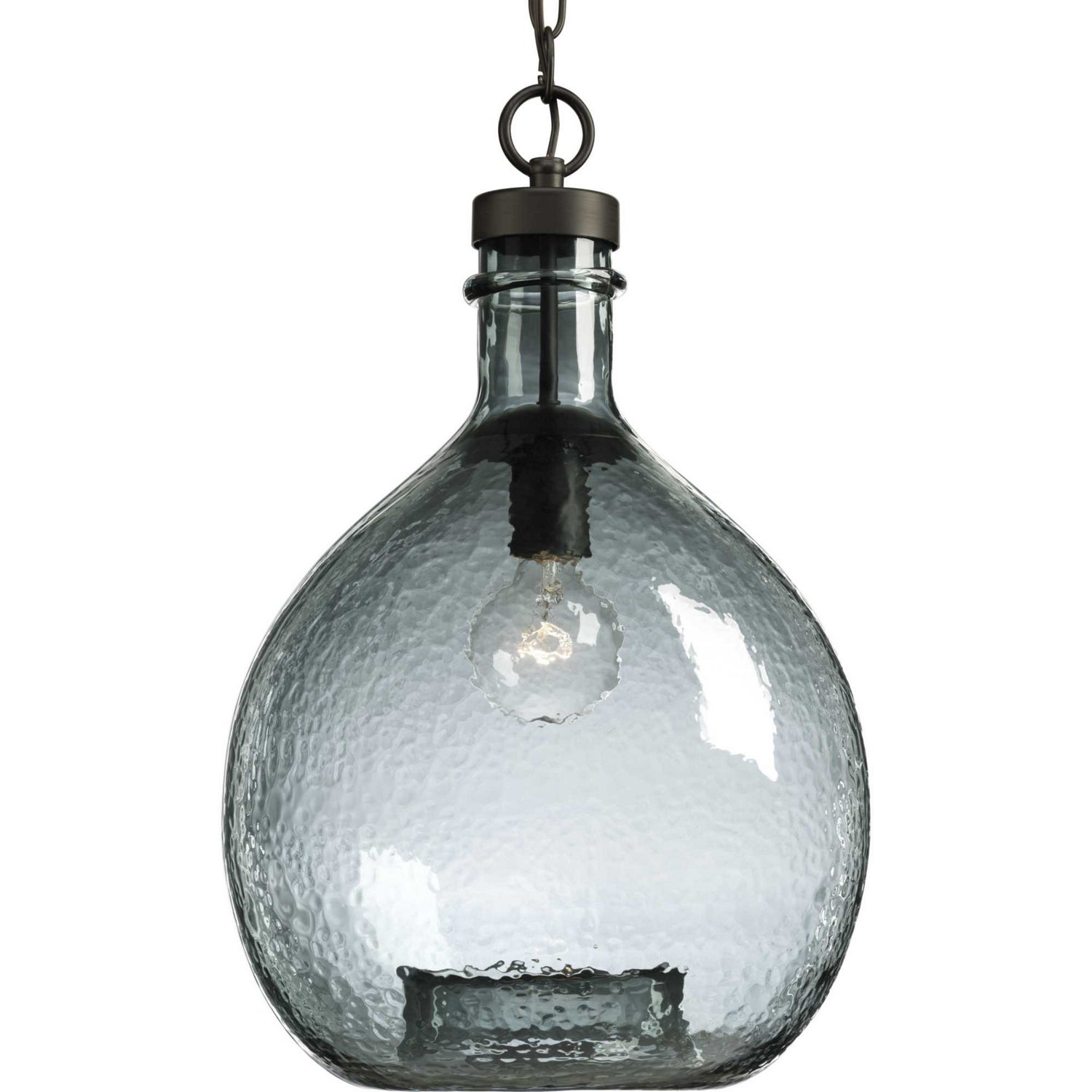 Progress Lighting - P500064-020 - One Light Pendant - Zin - Antique Bronze