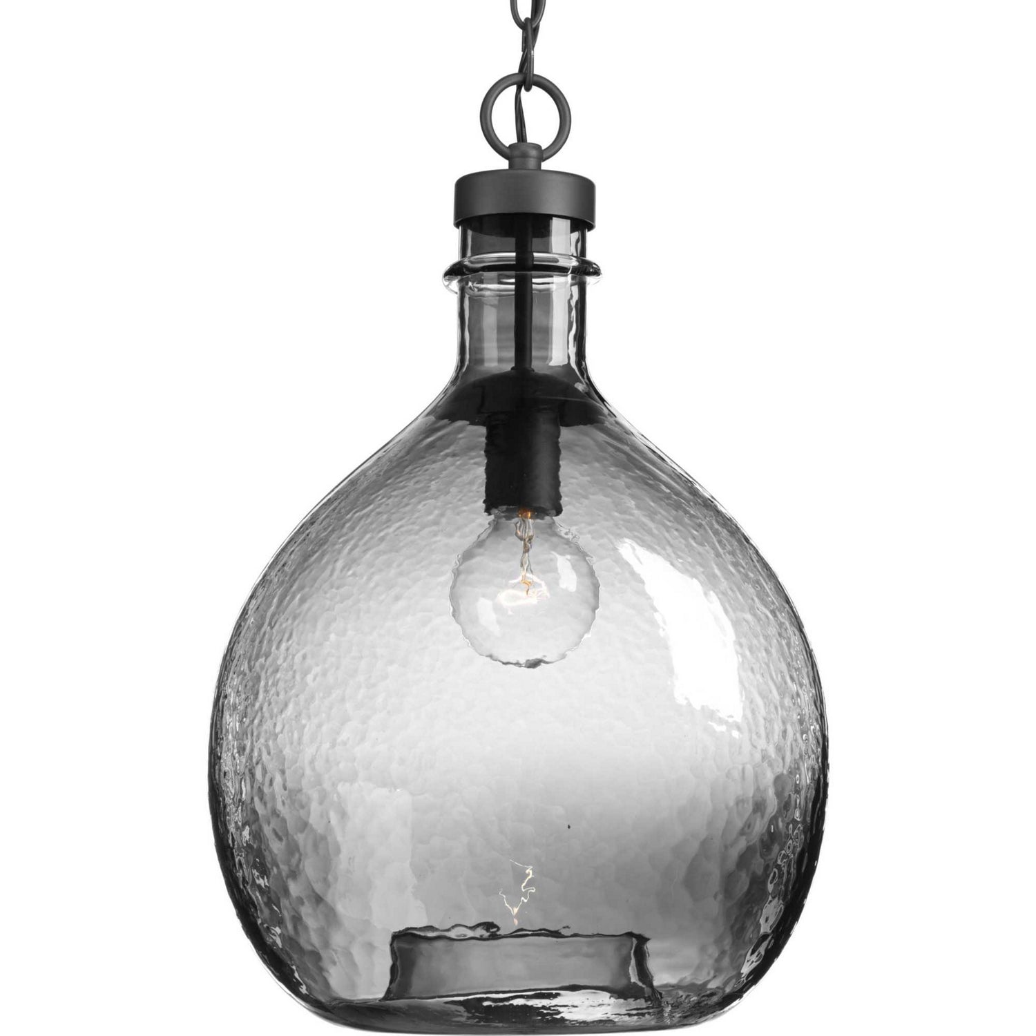 Progress Lighting - P500064-143 - One Light Pendant - Zin - Graphite