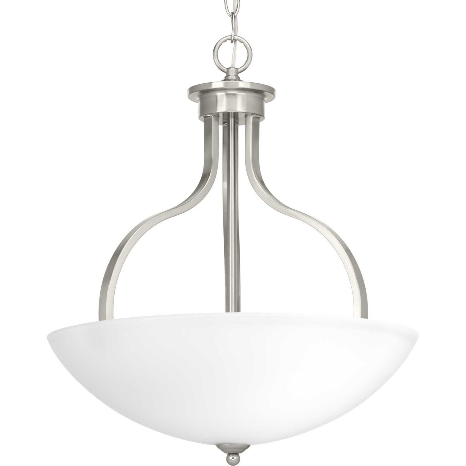 Progress Lighting - P500071-009 - Three Light Pendant - Laird - Brushed Nickel