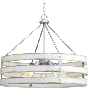 Progress Lighting - P500090-141 - Five Light Pendant - Gulliver - Galvanized