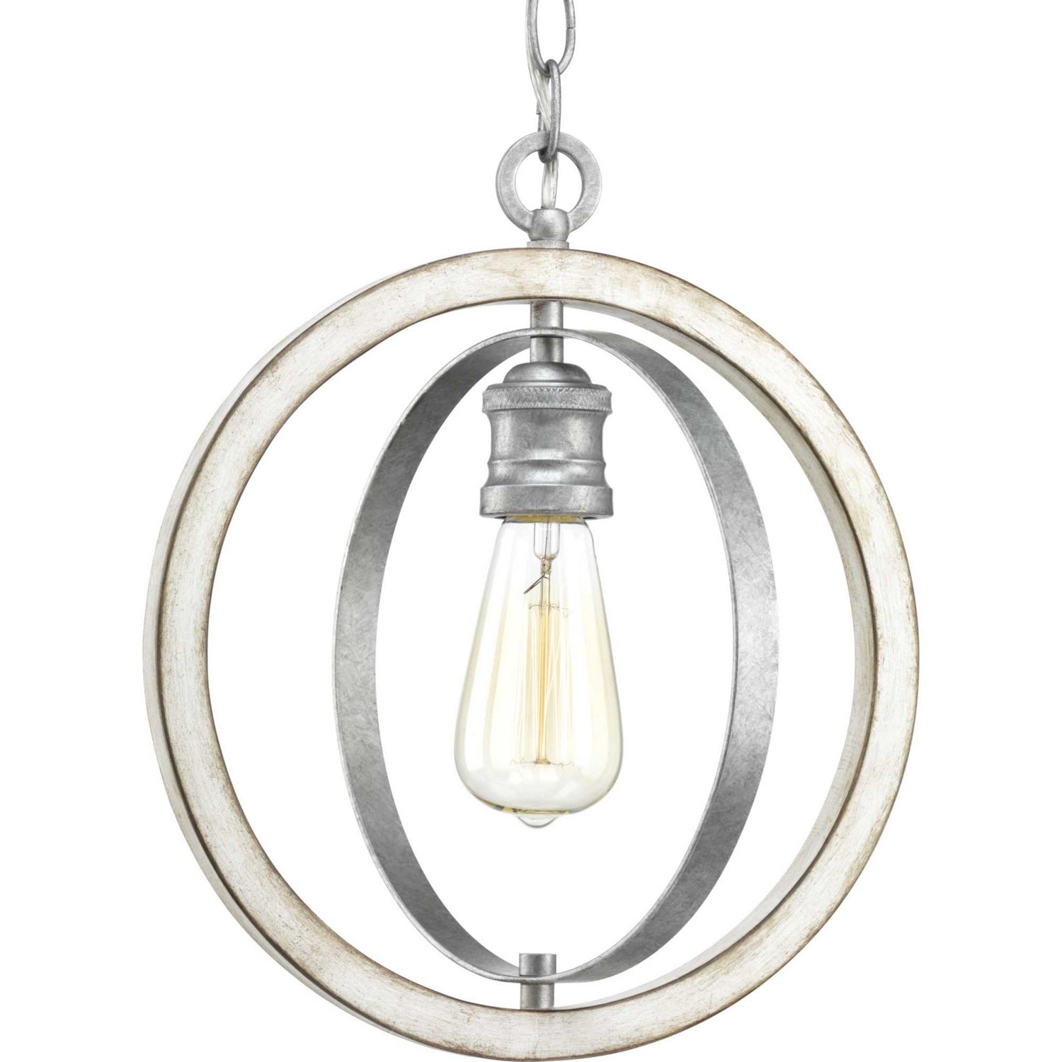 Progress Lighting - P500092-141 - One Light Mini Pendant - Conestee - Galvanized Finish