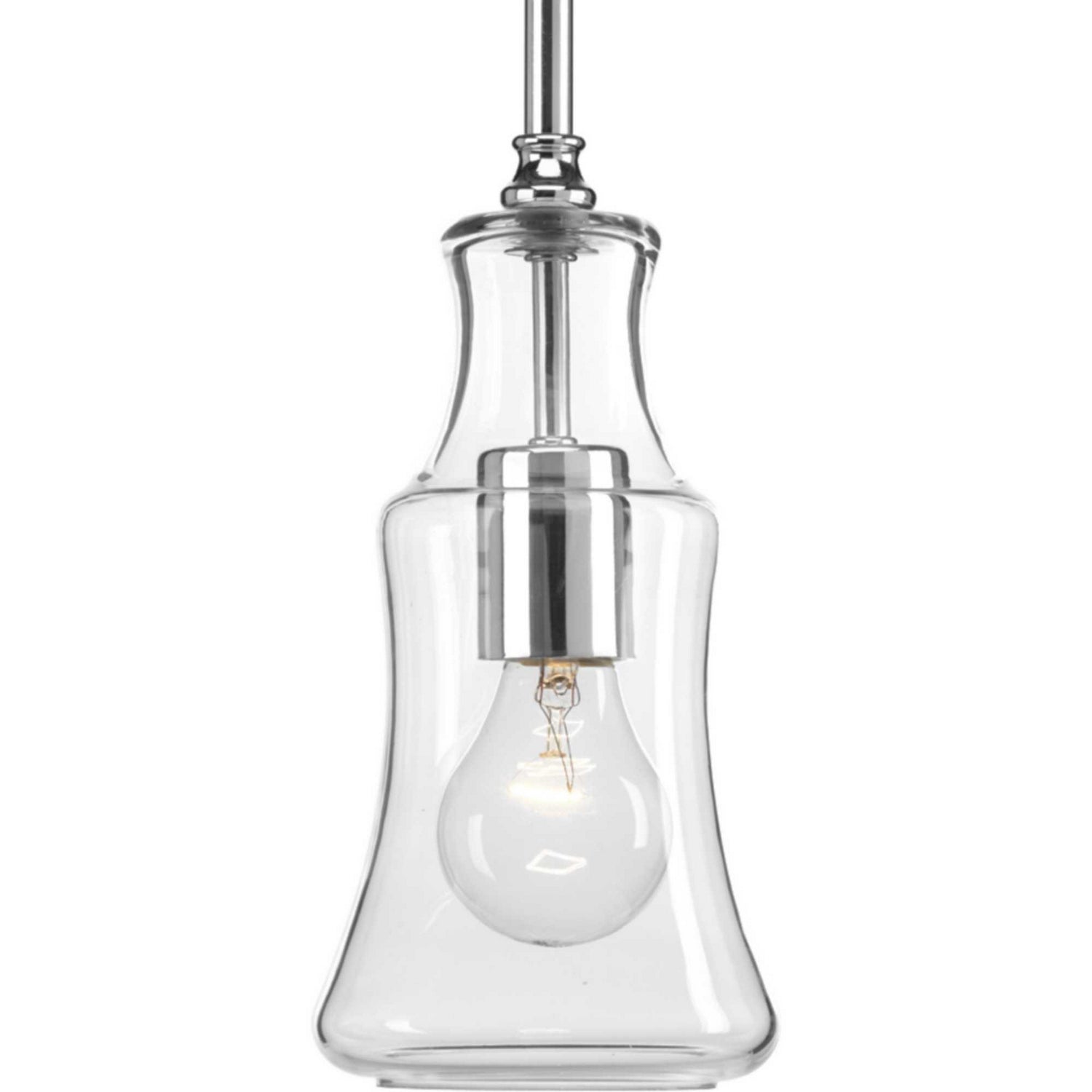 Progress Lighting - P500113-015 - One Light Mini Pendant - Litchfield - Polished Chrome