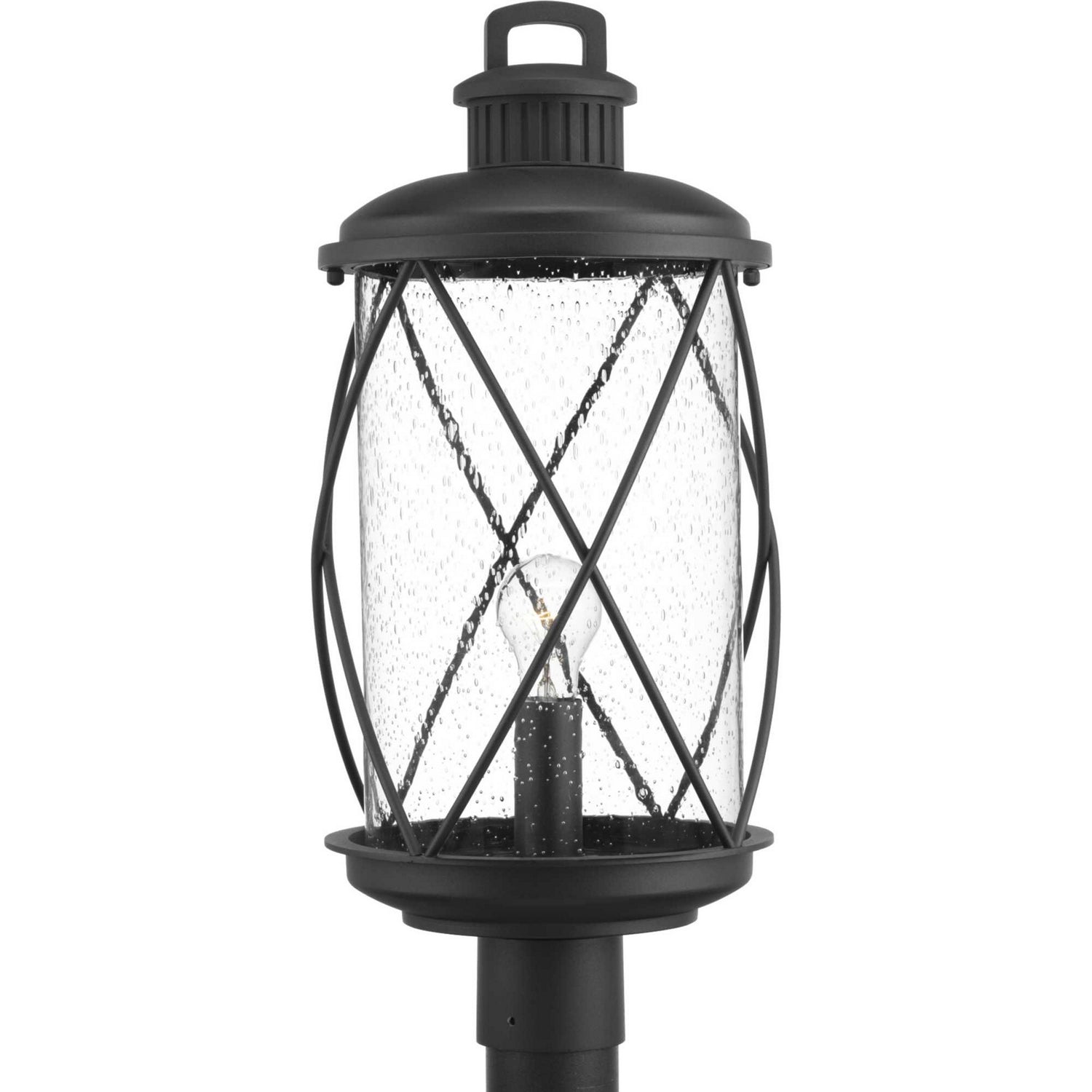 Progress Lighting - P540029-031 - One Light Post Lantern - Hollingsworth - Black