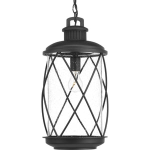 Progress Lighting - P550029-031 - One Light Hanging Lantern - Hollingsworth - Black