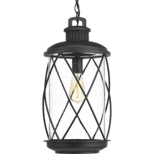 Progress Lighting - P550029-031 - One Light Hanging Lantern - Hollingsworth - Black