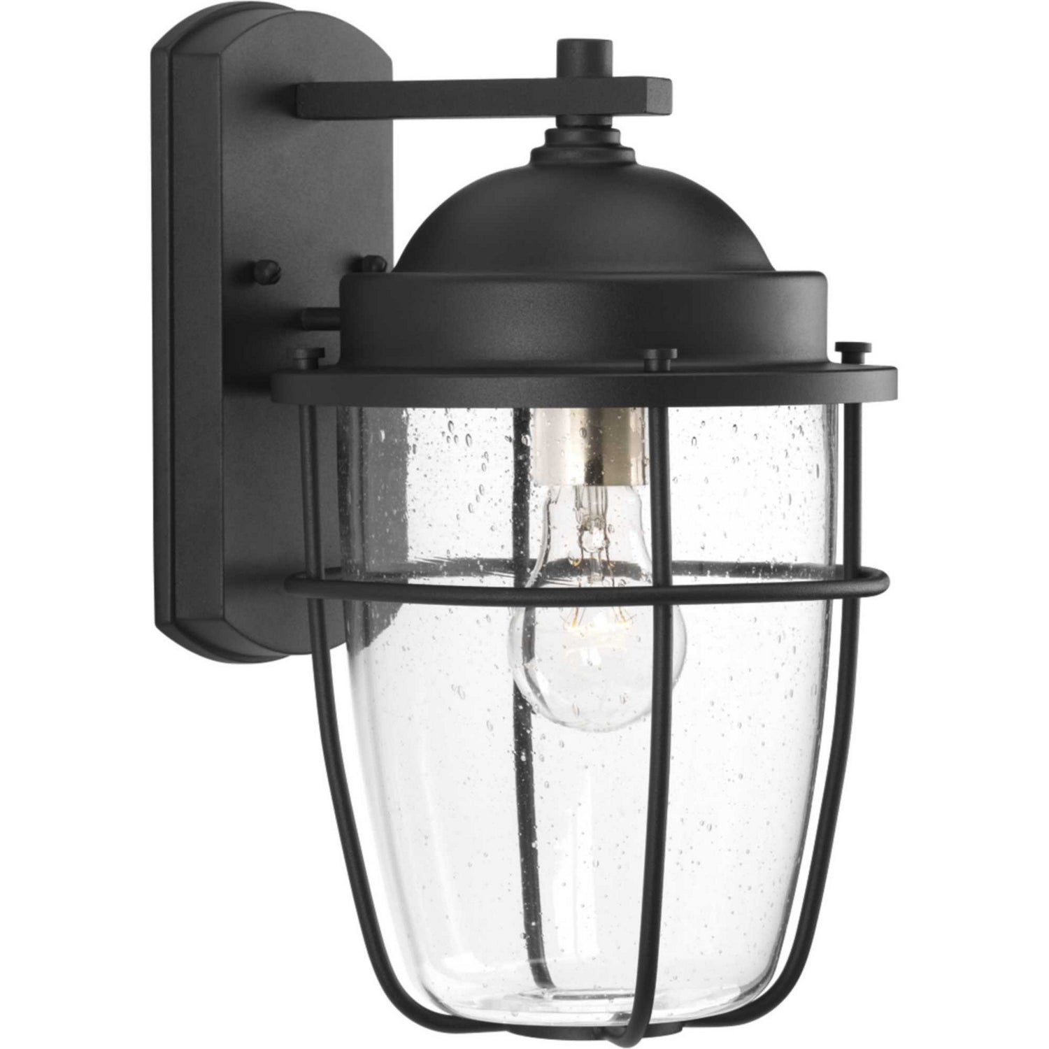 Progress Lighting - P560066-031 - One Light Wall Lantern - Holcombe - Black