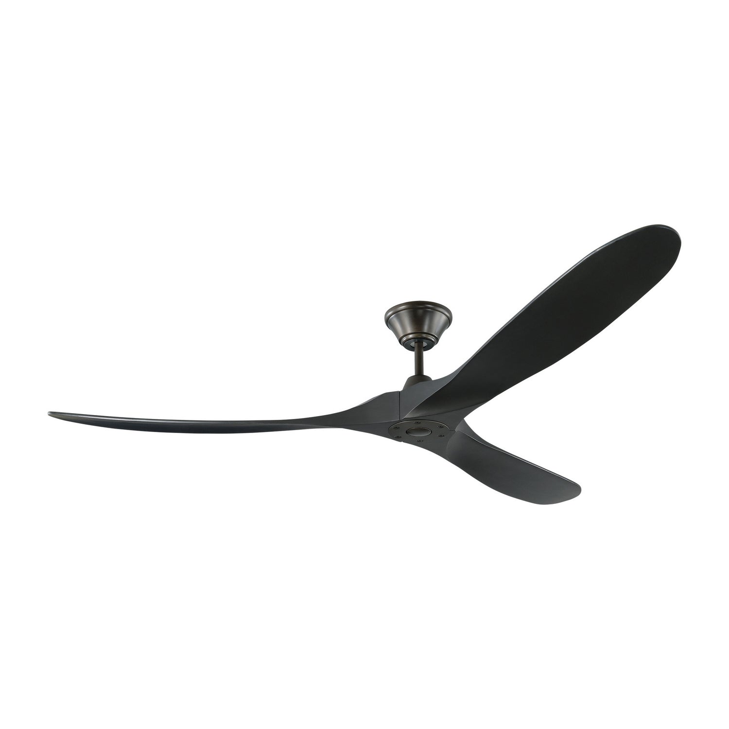 Visual Comfort Fan - 3MAVR70BKBK - 70"Ceiling Fan - Maverick - Matte Black