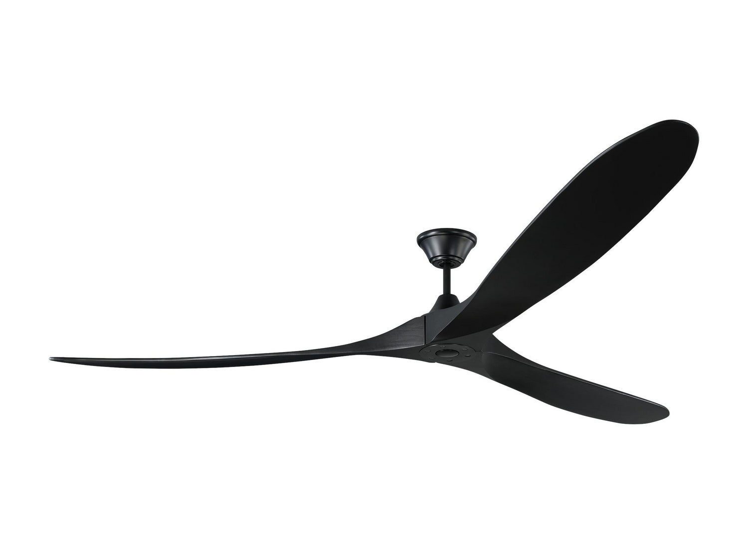 Visual Comfort Fan - 3MAVR88BKBK - 88"Ceiling Fan - Maverick - Matte Black