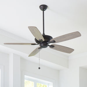 Generation Lighting. - 5COM52AGP - 52" Ceiling Fan - Colony - Aged Pewter