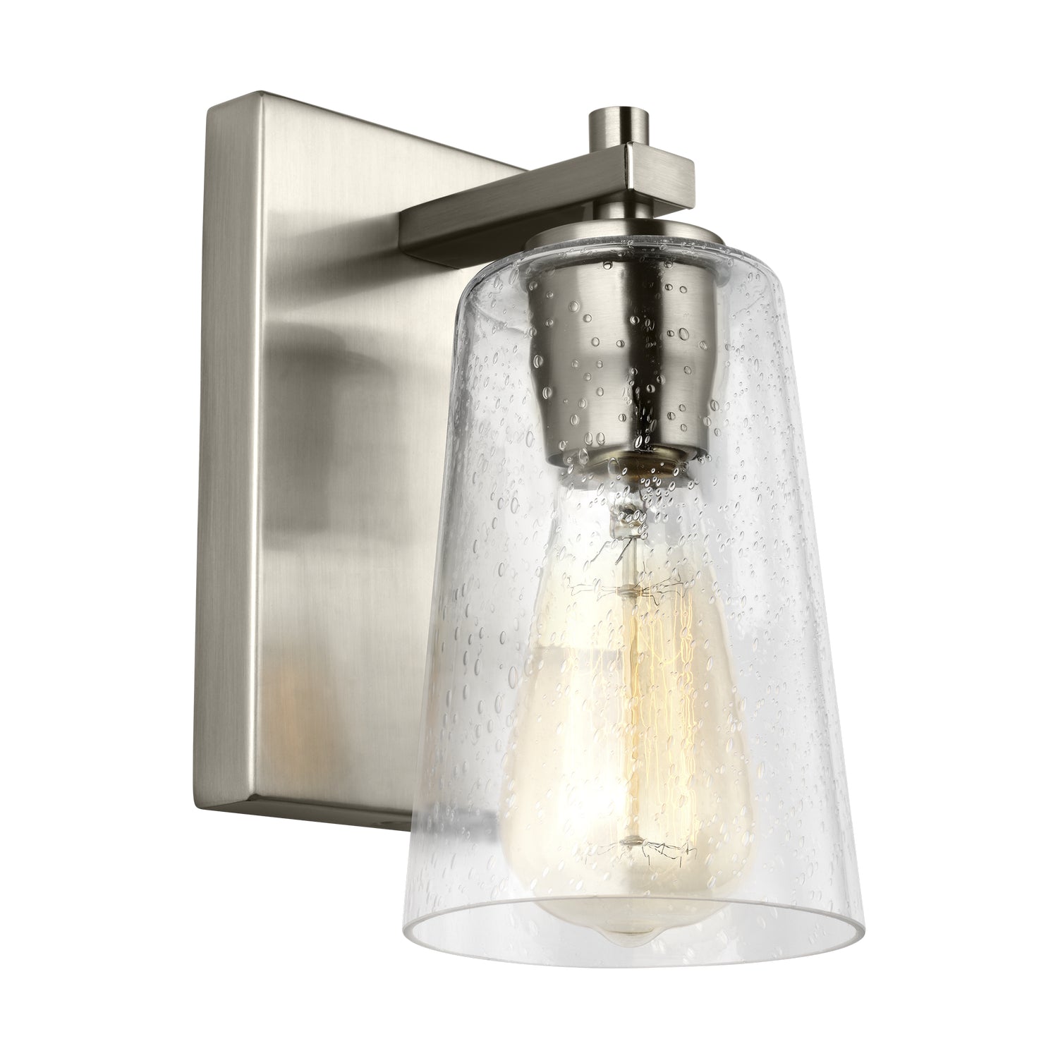 Visual Comfort Studio - VS24301SN - One Light Wall Sconce - Mercer - Satin Nickel