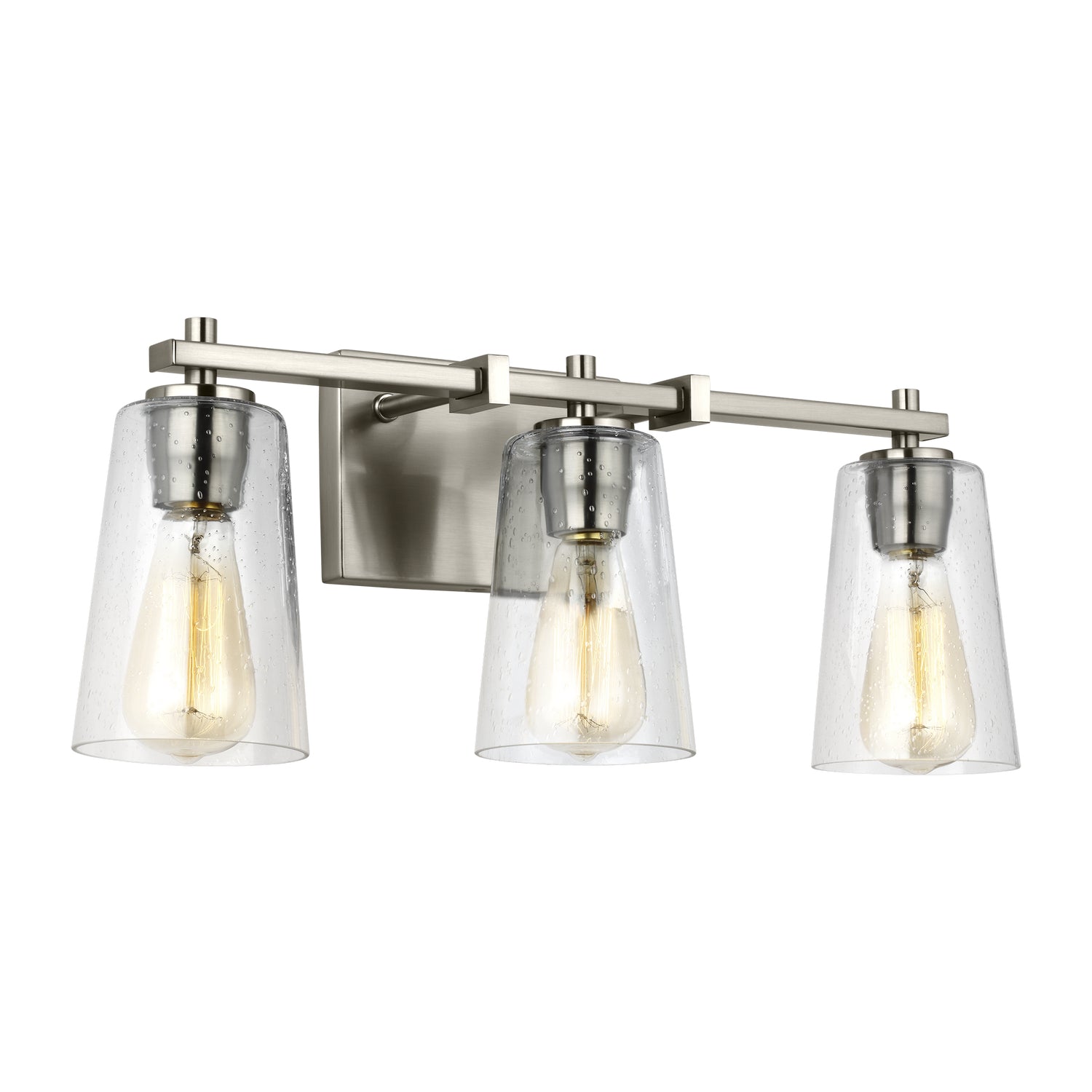 Visual Comfort Studio - VS24303SN - Three Light Vanity - Mercer - Satin Nickel