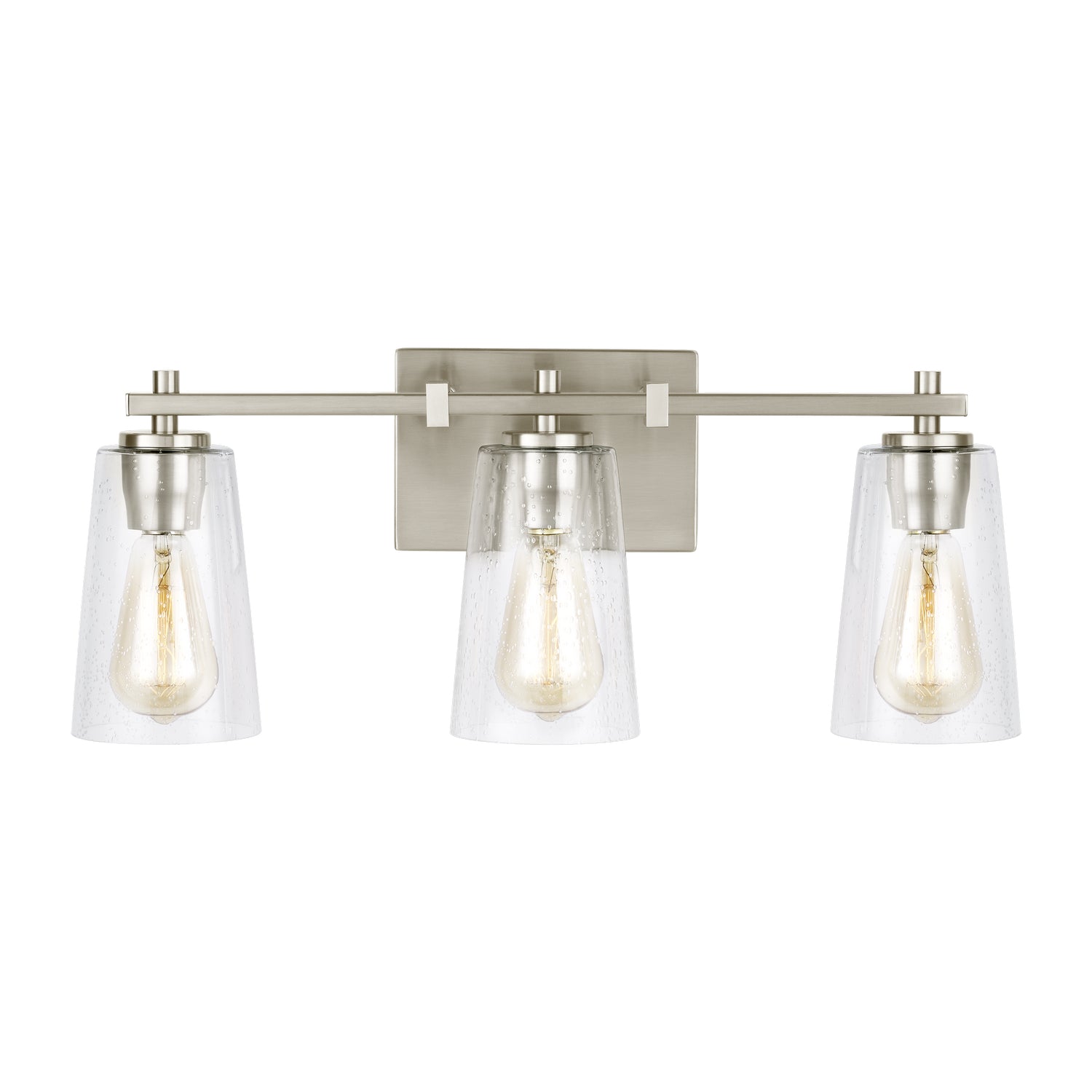 Visual Comfort Studio - VS24303SN - Three Light Vanity - Mercer - Satin Nickel