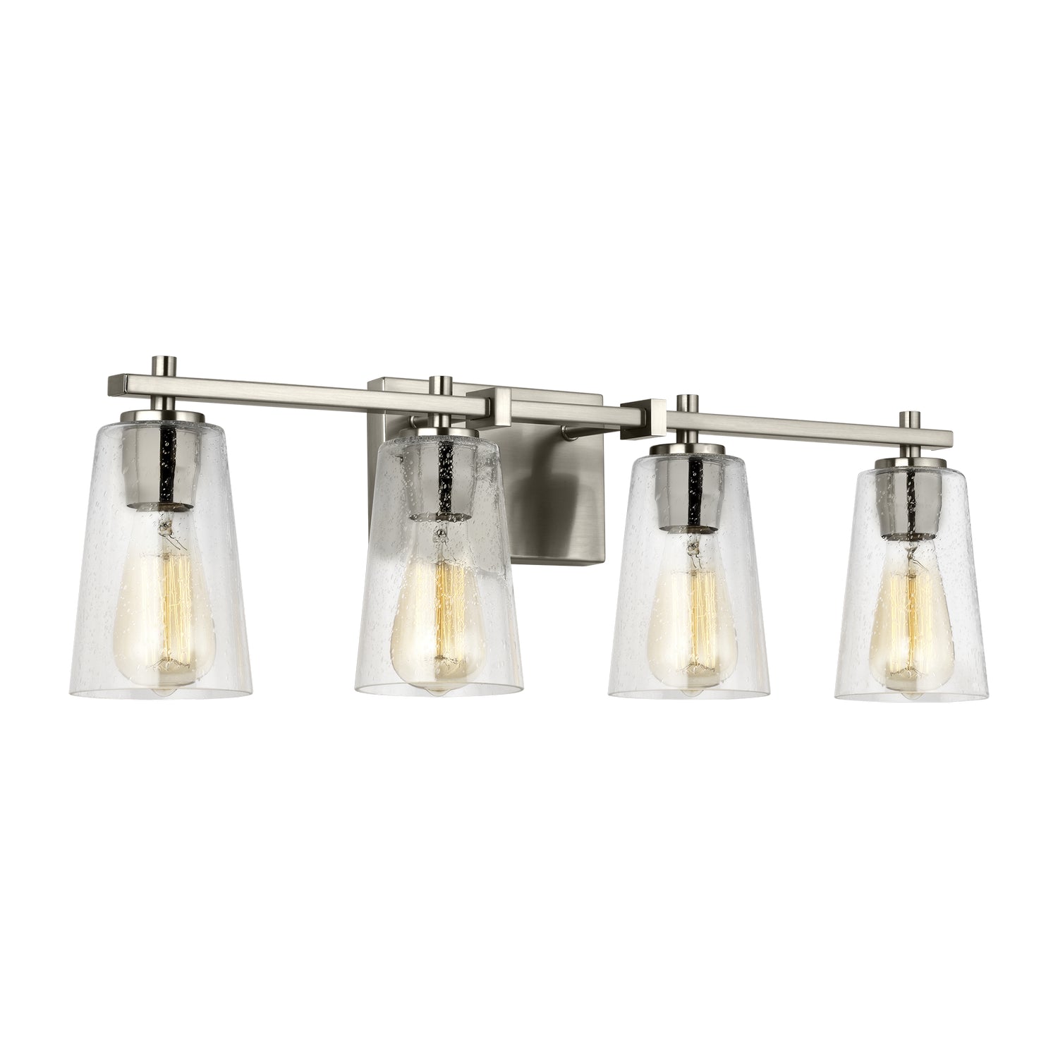 Visual Comfort Studio - VS24304SN - Four Light Vanity - Mercer - Satin Nickel