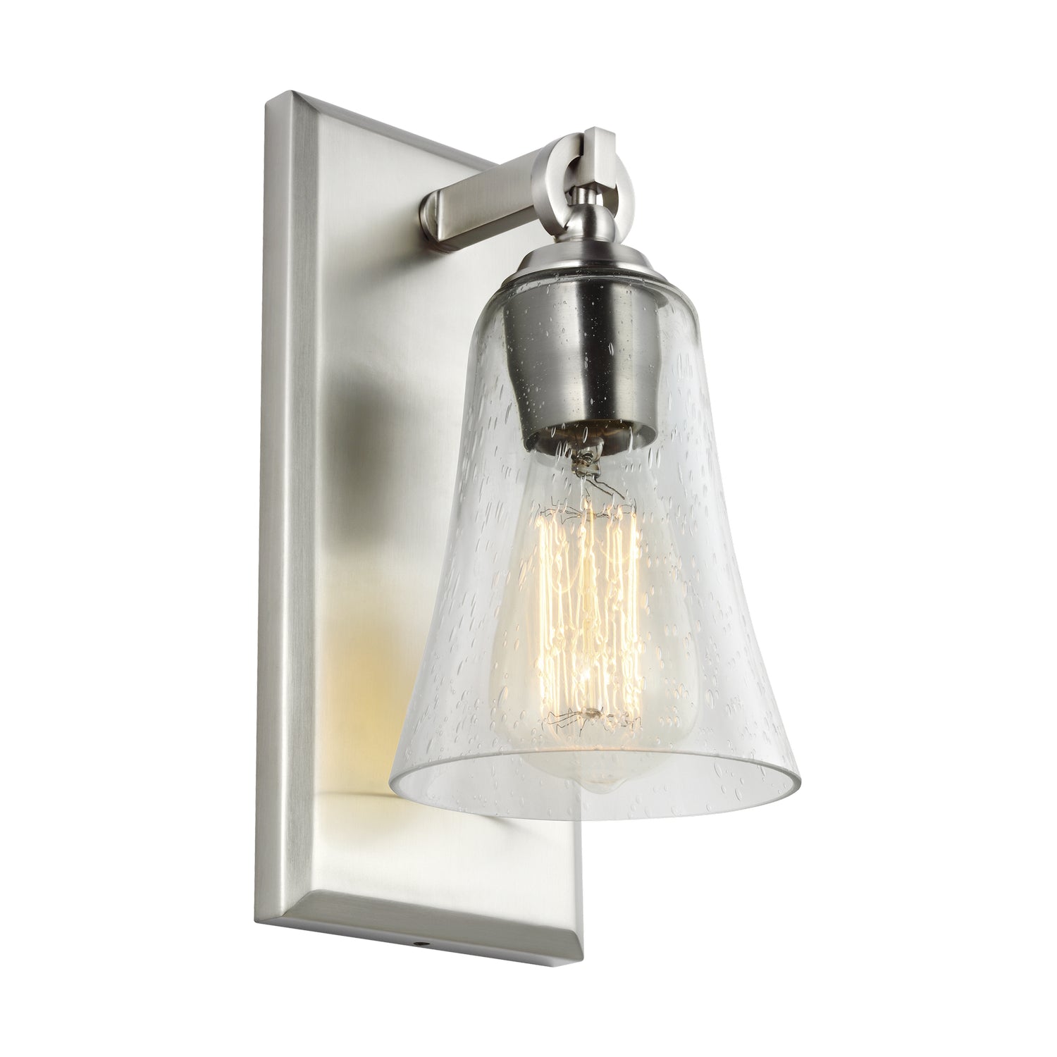 Visual Comfort Studio - VS24701SN - One Light Wall Sconce - Monterro - Satin Nickel