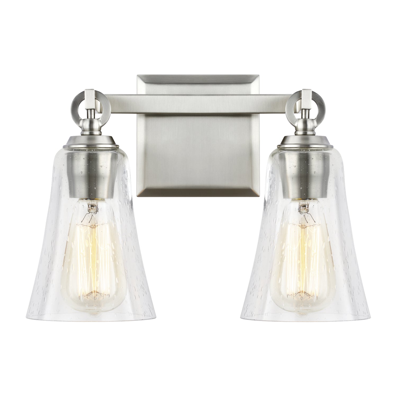 Visual Comfort Studio - VS24702SN - Two Light Vanity - Monterro - Satin Nickel