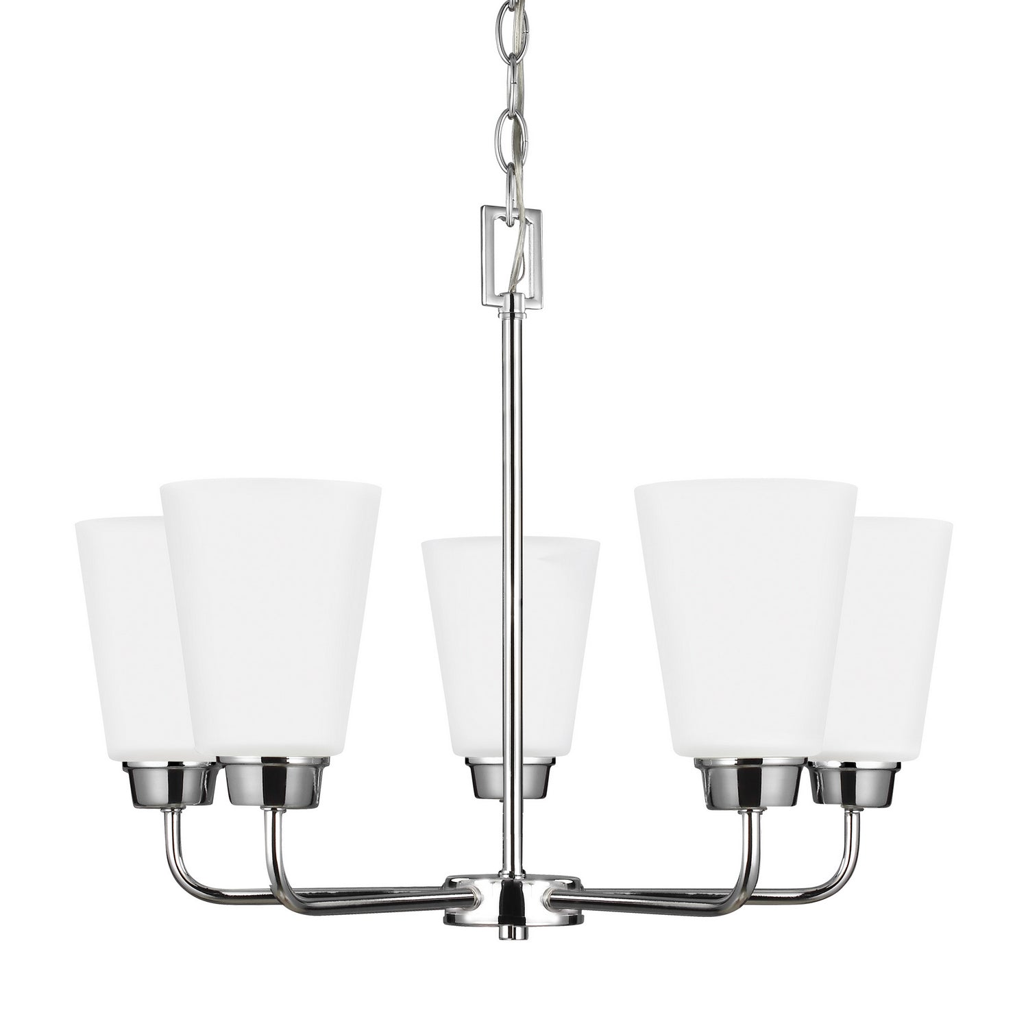 Generation Lighting. - 3115205EN3-05 - Five Light Chandelier - Kerrville - Chrome