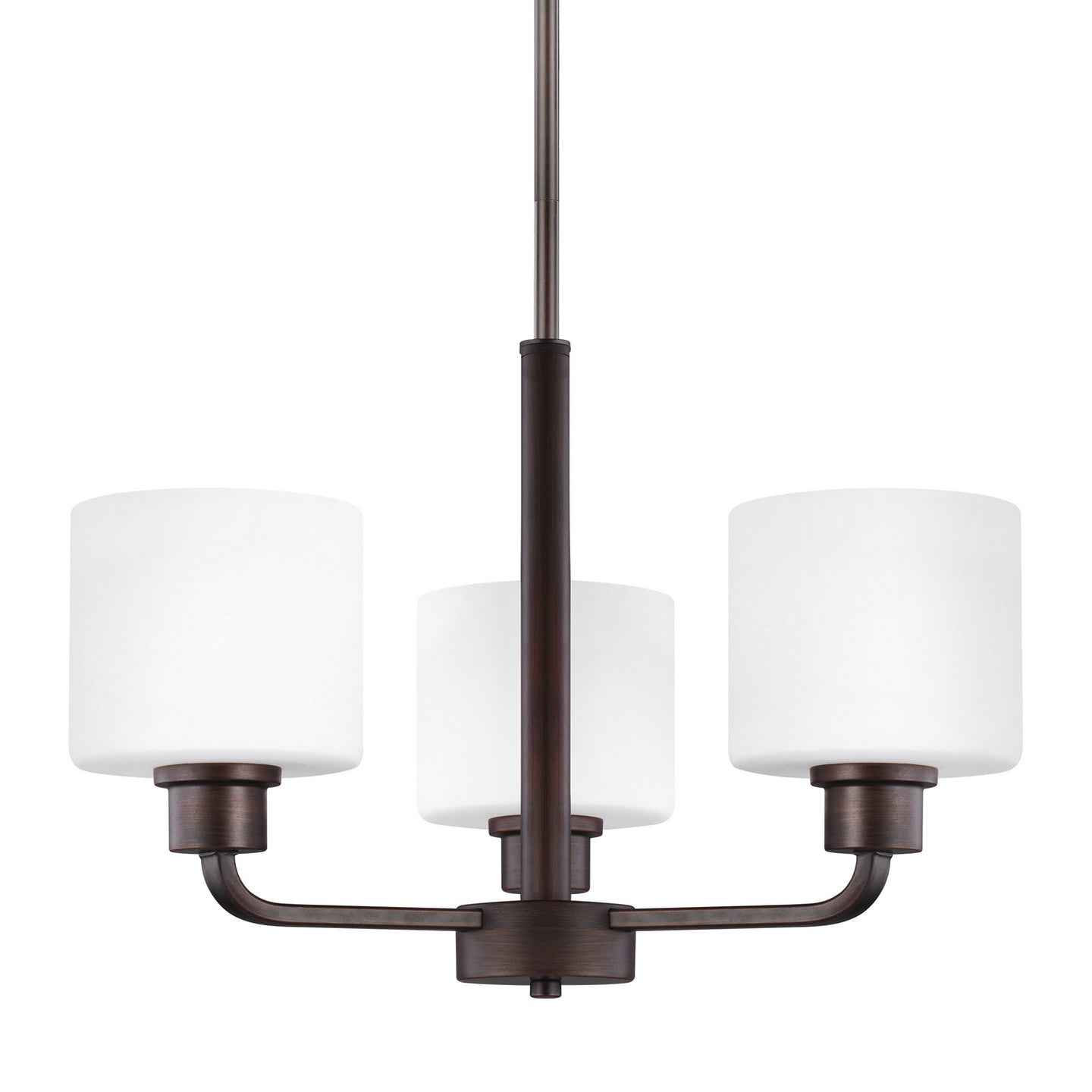 Generation Lighting - 3128803EN3-710 - Three Light Chandelier - Canfield - Bronze
