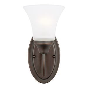 Generation Lighting. - 41806EN3-710 - One Light Wall / Bath Sconce - Holman - Bronze