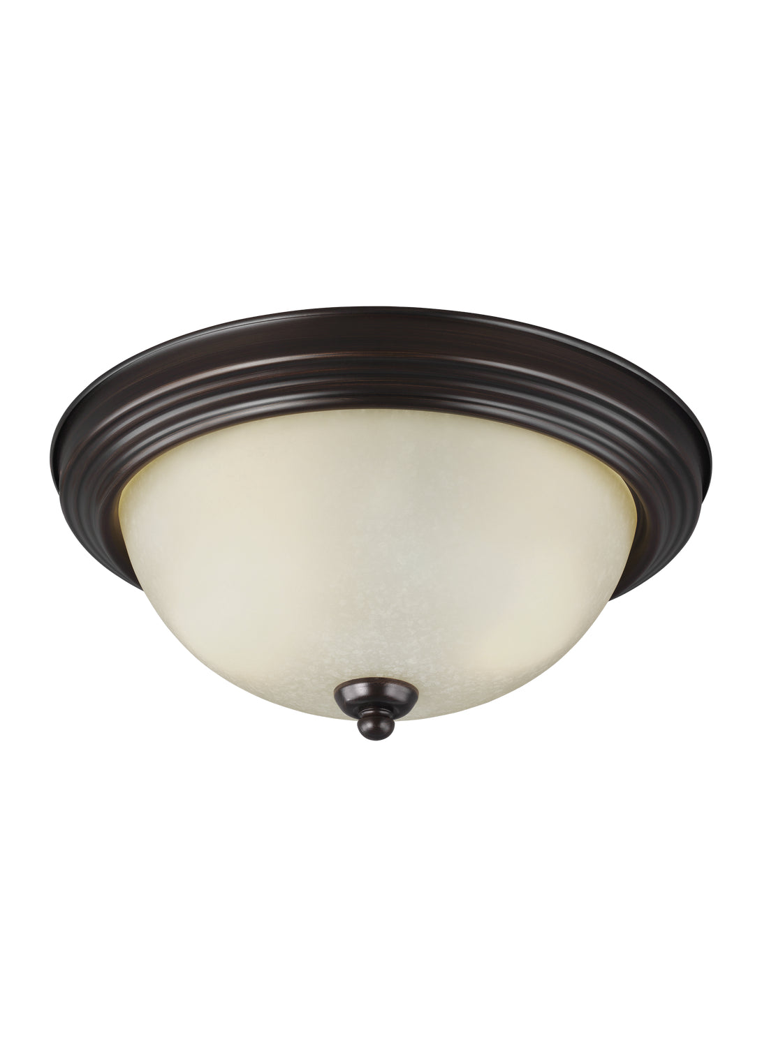 Generation Lighting. - 77064EN3-710 - Two Light Flush Mount - Geary - Bronze