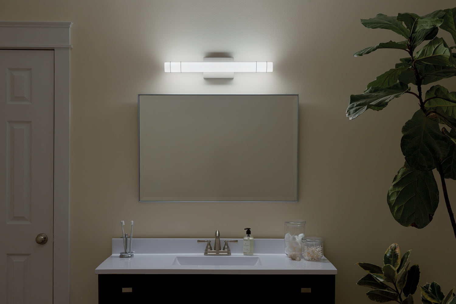 Kichler - 11253NILED - LED Linear Bath - Korona - Brushed Nickel