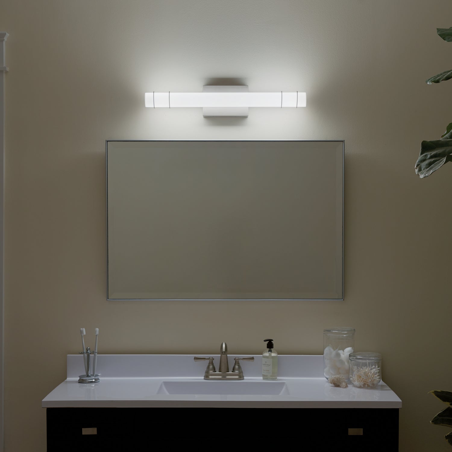 Kichler - 11253NILED - LED Linear Bath - Korona - Brushed Nickel