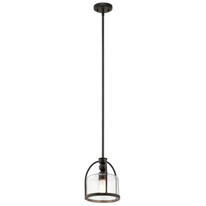 Kichler - 42798OZ - One Light Mini Pendant - Olde Bronze