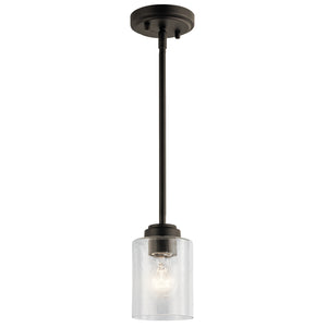 Kichler - 44032OZ - One Light Mini Pendant - Winslow - Olde Bronze