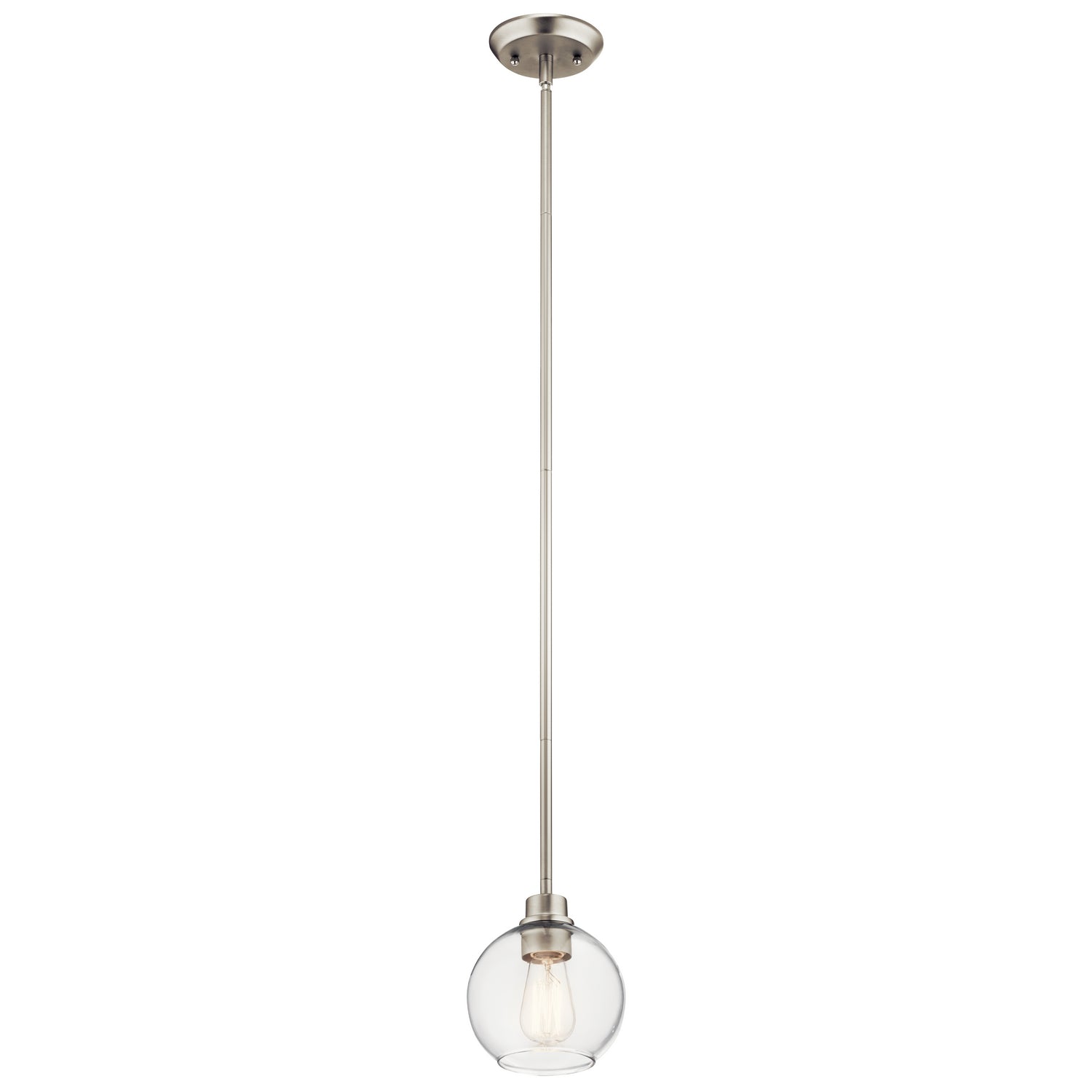 Kichler - 44065NI - One Light Mini Pendant - Harmony - Brushed Nickel