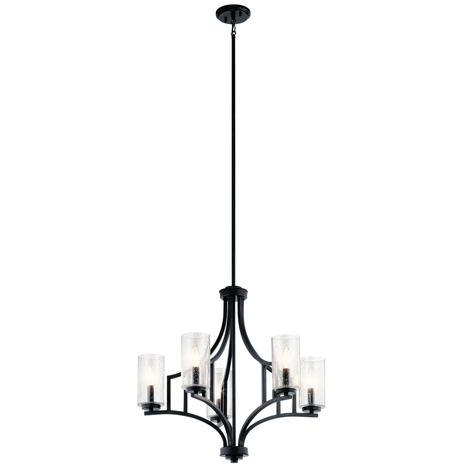 Kichler - 44072DBK - Five Light Chandelier - Vara - Distressed Black