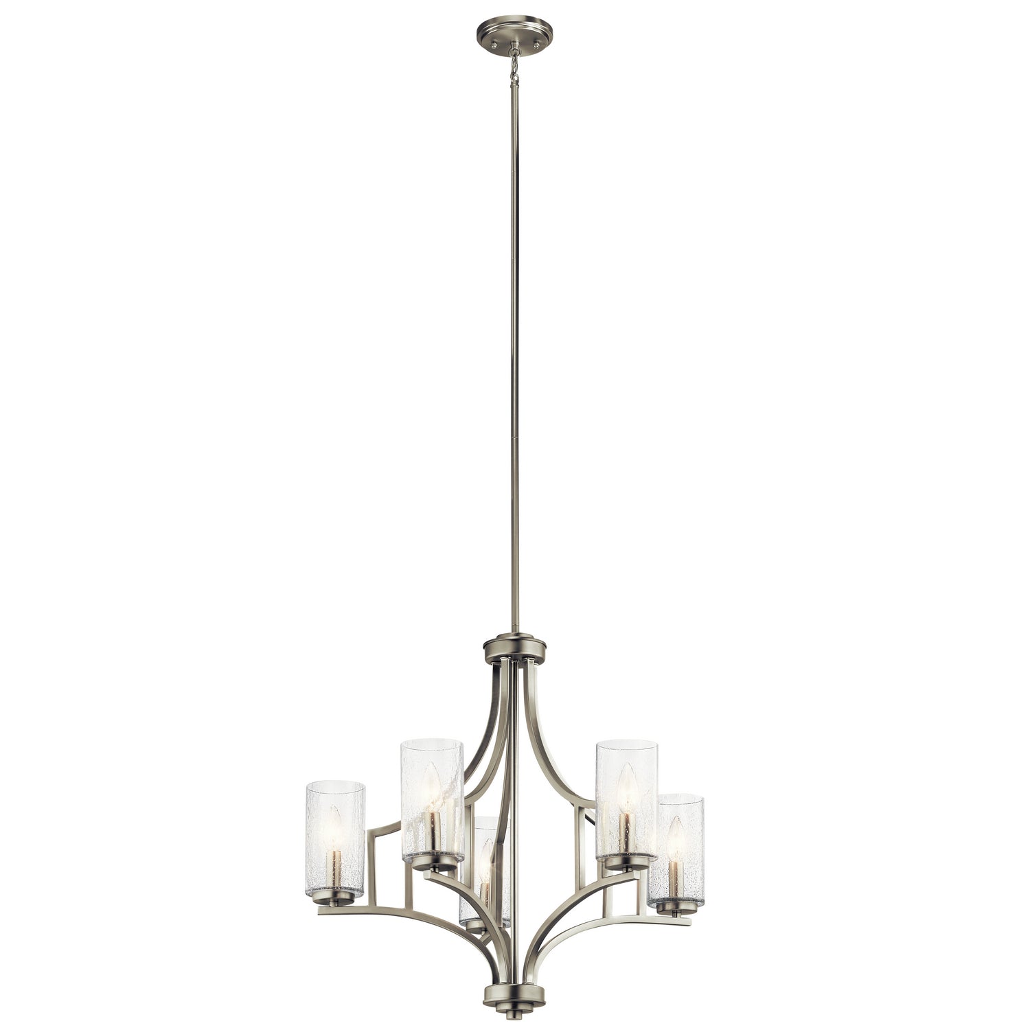 Kichler - 44072NI - Five Light Chandelier - Vara - Brushed Nickel