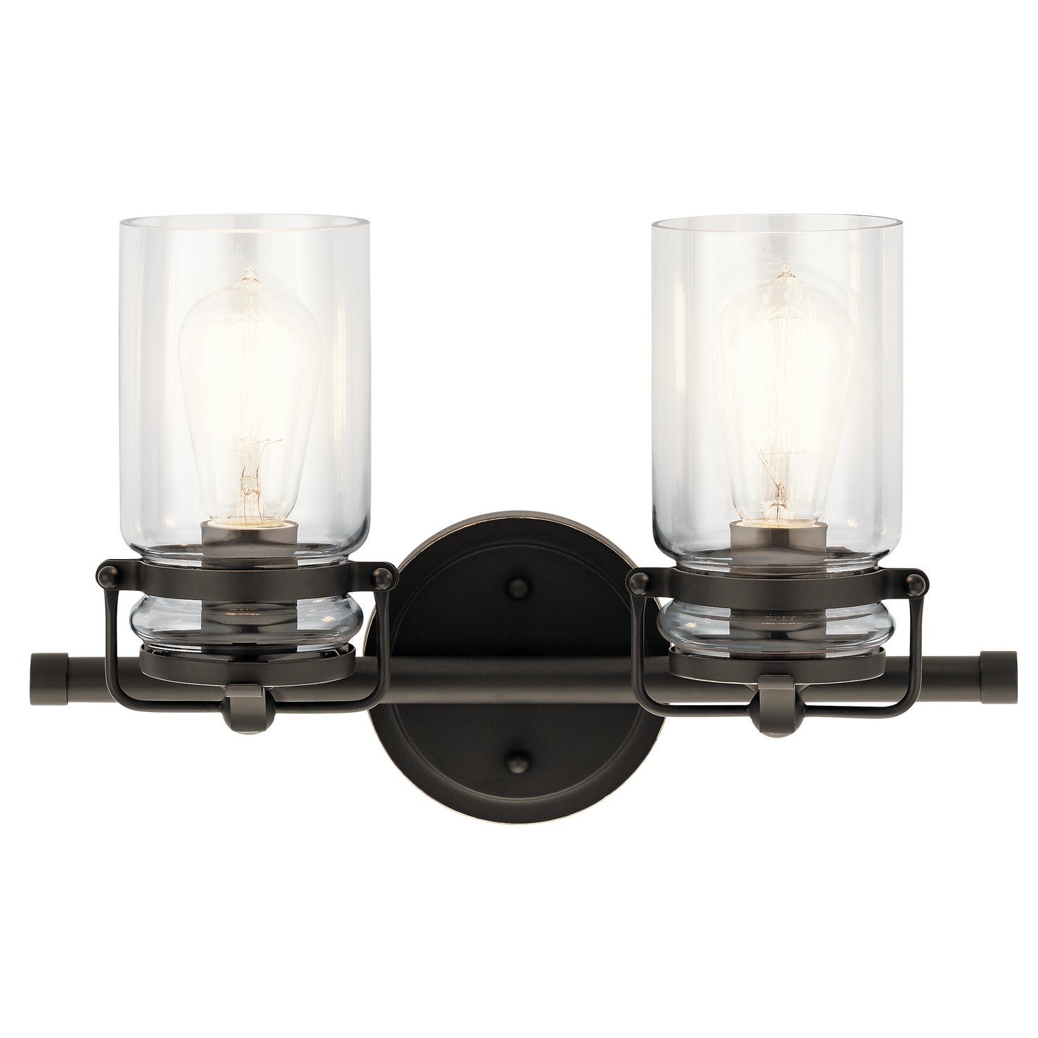 Kichler - 45688OZ - Two Light Bath - Brinley - Olde Bronze