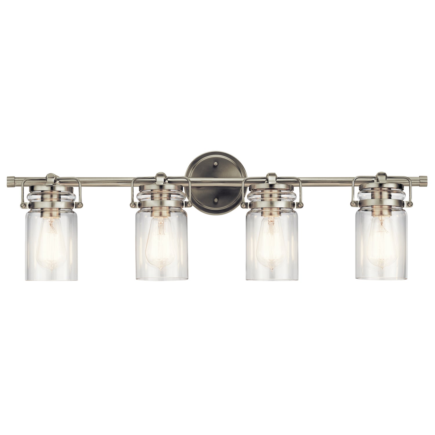 Kichler - 45690NI - Four Light Bath - Brinley - Brushed Nickel