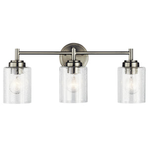 Kichler - 45886NI - Three Light Bath - Winslow - Brushed Nickel