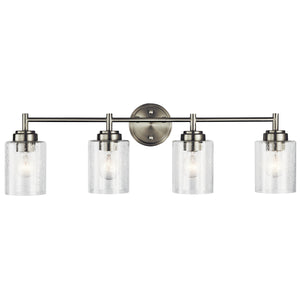 Kichler - 45887NI - Four Light Bath - Winslow - Brushed Nickel