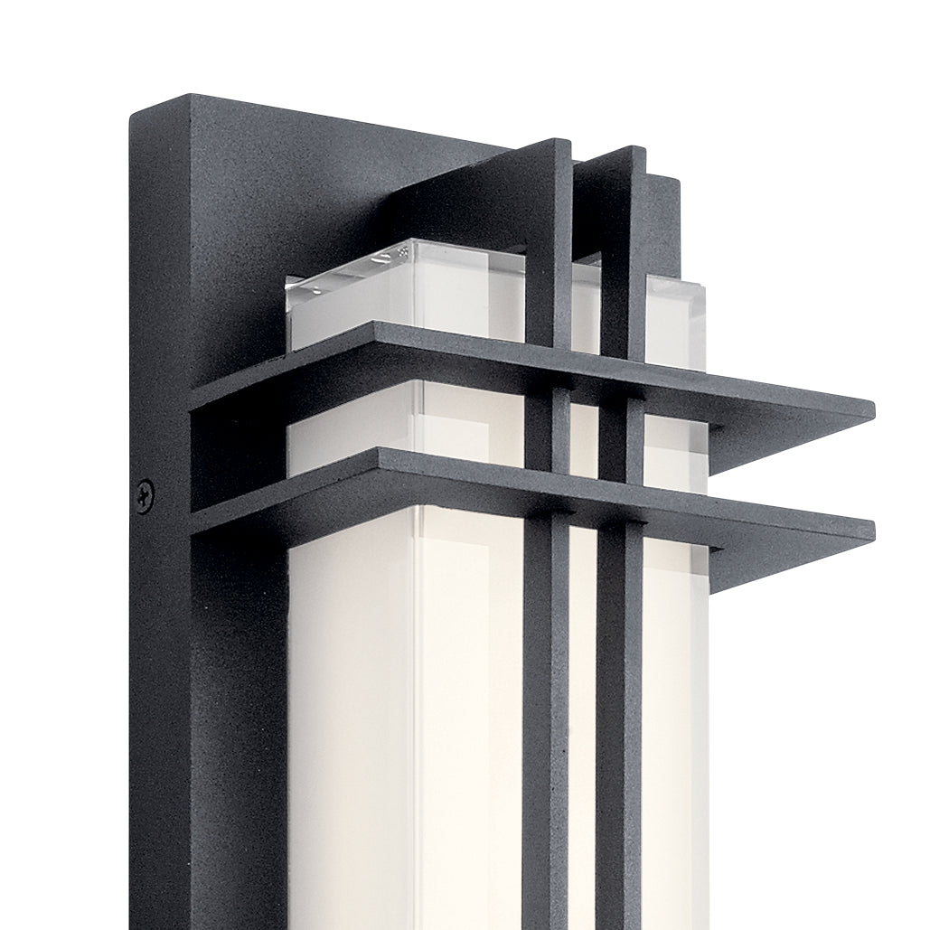 Kichler - 49297BKTLED - LED Outdoor Wall Mount - Manhattan - Textured Black