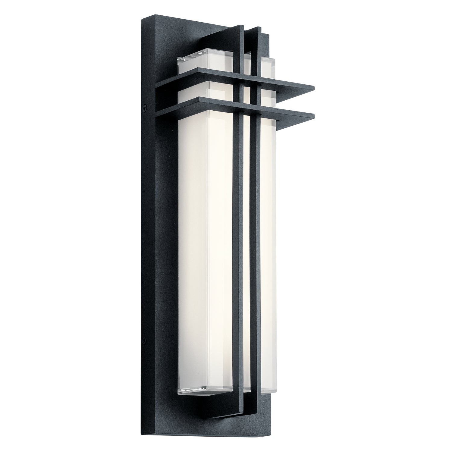 Kichler - 49297BKTLED - LED Outdoor Wall Mount - Manhattan - Textured Black