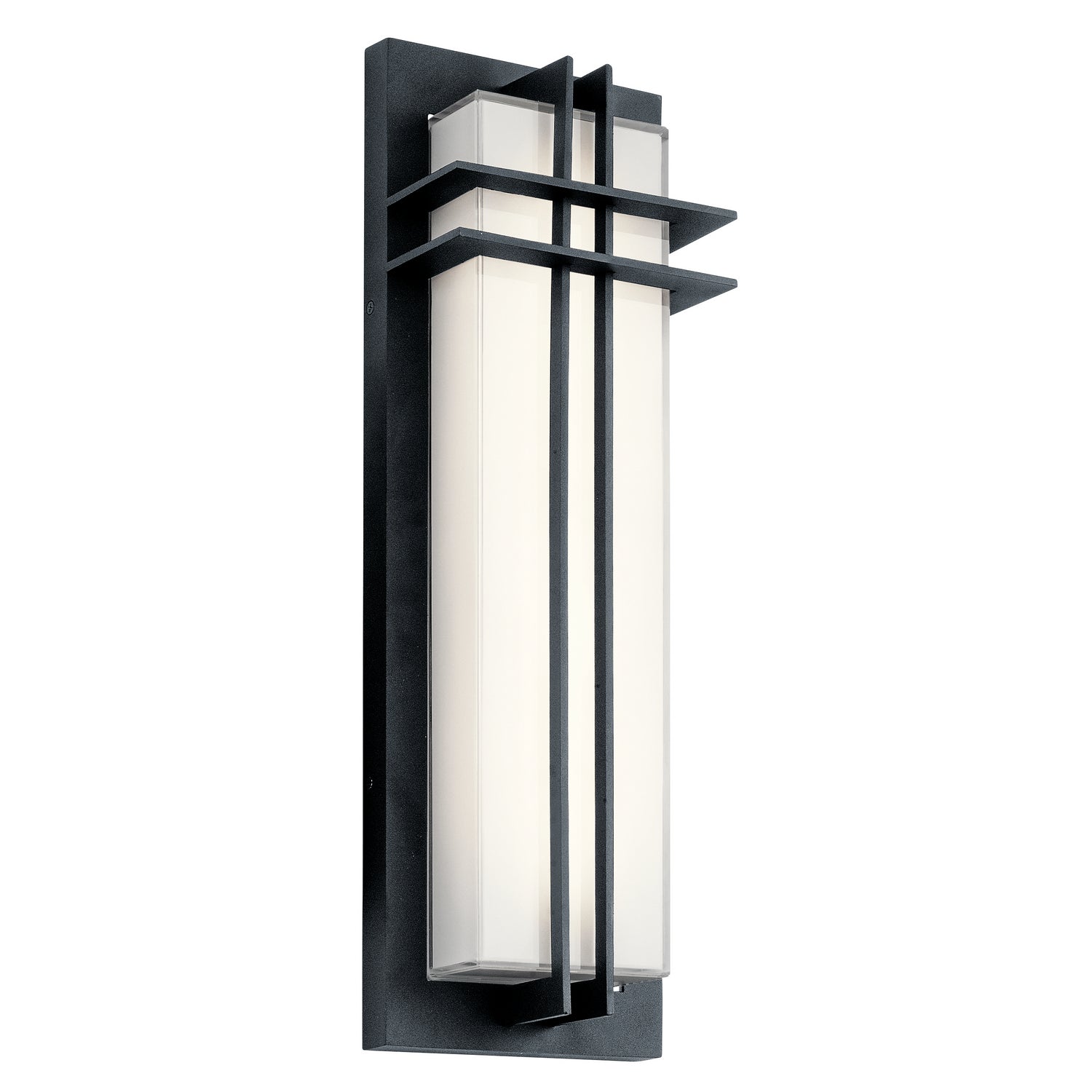 Kichler - 49298BKTLED - LED Outdoor Wall Mount - Manhattan - Textured Black