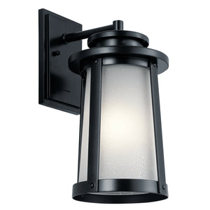 Kichler - 49918BK - One Light Outdoor Wall Mount - Harbor Bay - Black