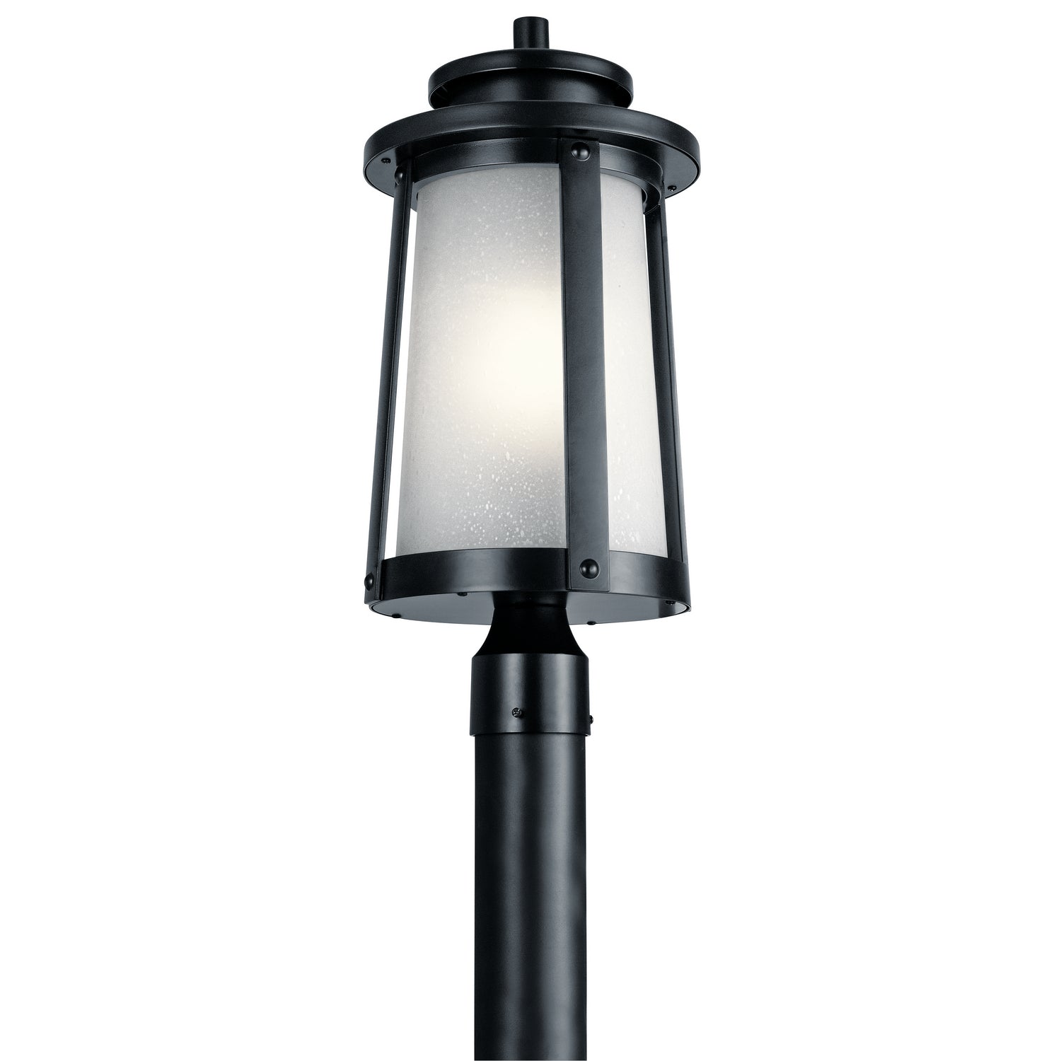 Kichler - 49920BK - One Light Outdoor Post Mount - Harbor Bay - Black