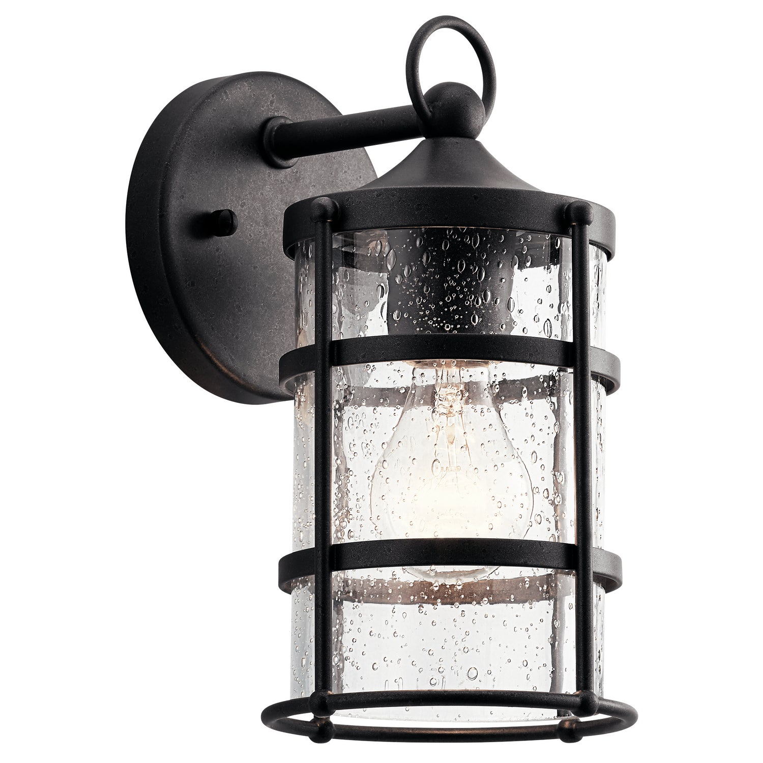 Kichler - 49960AVI - One Light Outdoor Wall Mount - Mill Lane - Anvil Iron