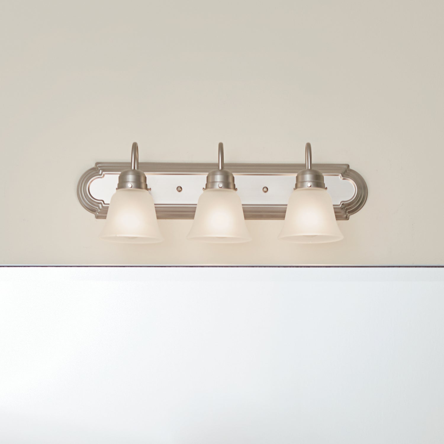 Kichler - 5337NIS - Three Light Bath - No Family - Brushed Nickel