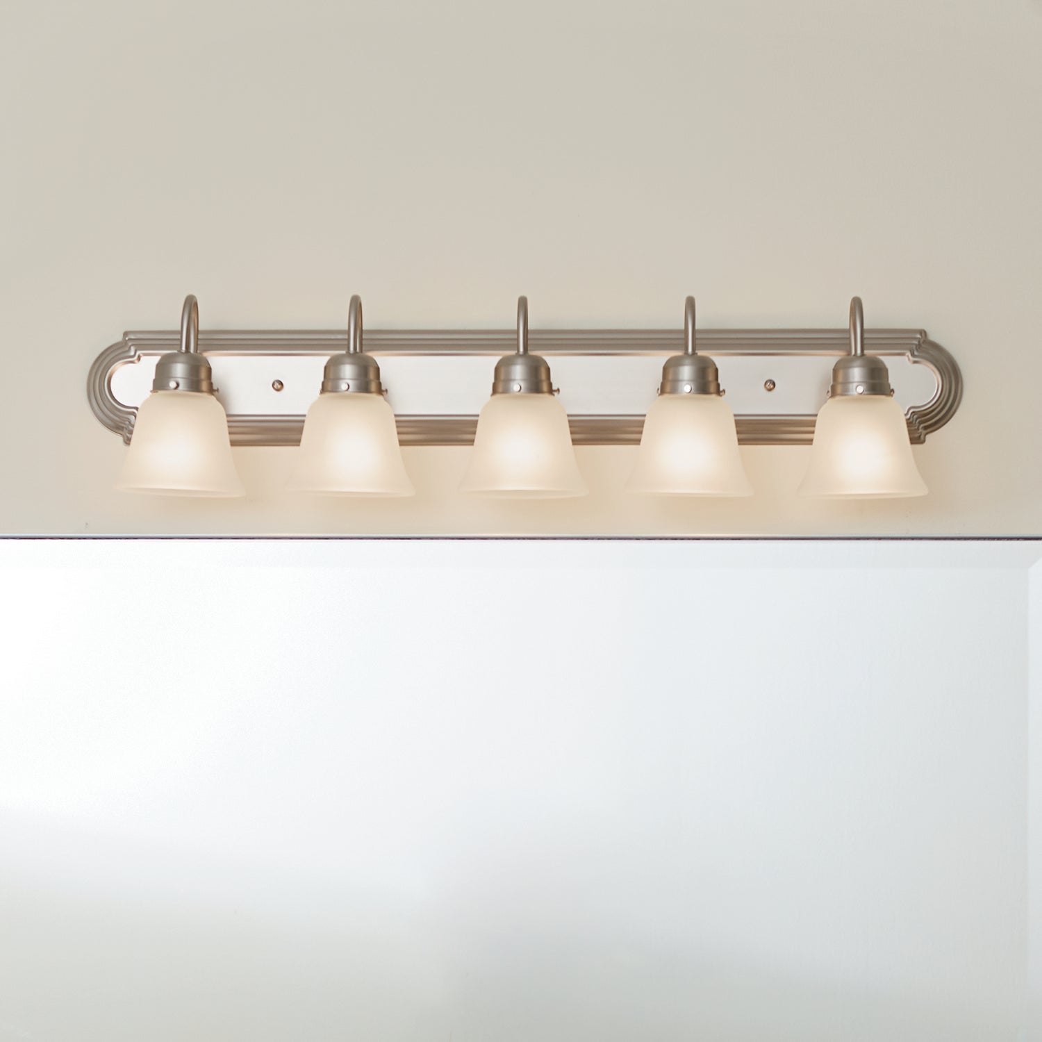 Kichler - 5339NIS - Five Light Bath - Brushed Nickel