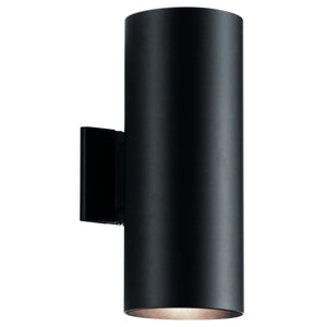 Kichler - 9246BK - Two Light Outdoor Wall Mount - Black