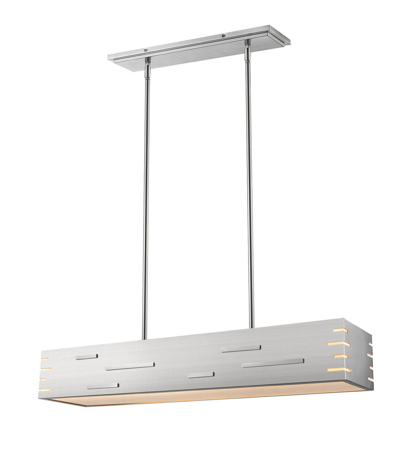 Z-Lite - 332-34BN-LED - LED Linear Chandelier - Loek - Brushed Nickel